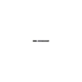 Marker permanent cu vopsea Donau, varf rotund, 2. 2 mm, alb