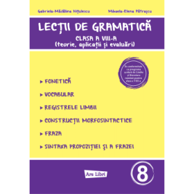 Lectii de gramatica clasa a 8-a - Mihaela-Elena Patrascu