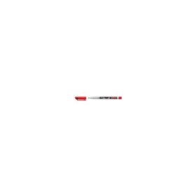 Marker permanent Stabilo Write-4-All, corp plastic, varf rotund, 1 mm, rosu
