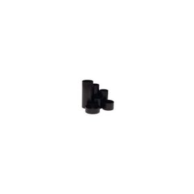 Suport instrumente scris Maul, 6 compartimente, plastic reciclat, negru
