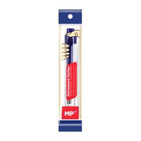 Marker Main Paper, retractabil, varf rotund, 1. 5 mm, albastru