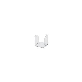 Suport pentru cub hartie Maul, sticla acrilica, transparent, 9x9 cm