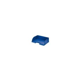 Tavita documente Leitz PLUS Jumbo, landscape, albastru