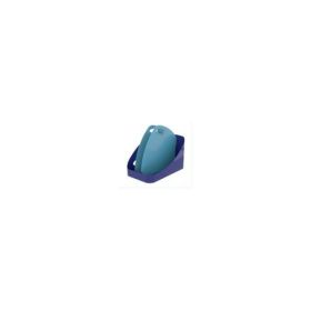 Suport vertical flexibil Exacompta Flex Box Bee Blue, plastic reciclat, 388x225x315 mm, 2 separatoare