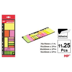 Set index autoadeziv Main Paper, 11 modele, 25 file 75g/mp