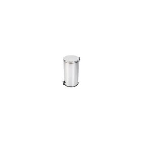 Cos inox cu pedala si galeata interioara, 40L