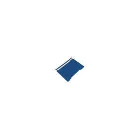 Dosar cu sina si 2 perforatii, A4, plastic, 50 bucati/set, bleumarin