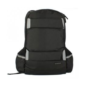Ghiozdan Starpak Black, 45cm, 2 compartimente, negru, 517376