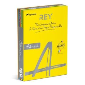 Carton colorat A4 Rey Adagio, 160g/mp, mix intens, 5x20coli, ADAP416/I-RB, top 100 coli