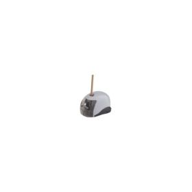 Ascutitoare electrica Eagle M5033B, alimentare 4 baterii AA neincluse, 1 orificiu, plastic, gri