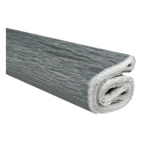 Hartie creponata Colorarte C39, 50x200cm, argintiu, set 10 role