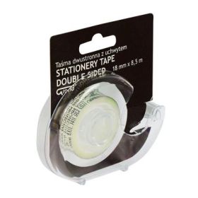 Banda dublu adeziva Grand 130-1903, 18mm x 8. 5m, transparent, cu dispenser