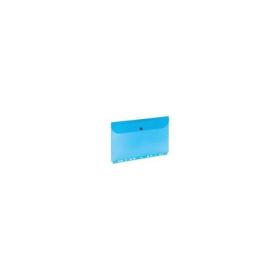 Mapa plastic Grand ZP045A / 1161, cu capsa, A4, albastru, perforatii