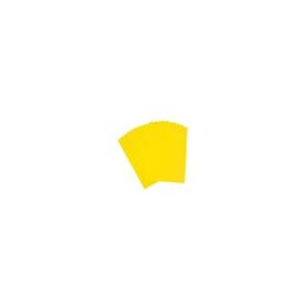 Hartie gumata A4, 1. 3mm, galben, set 10 coli, Colorarte