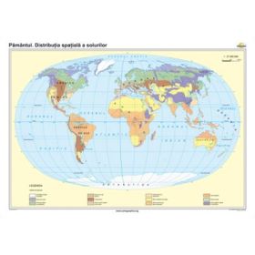 Pamantul. Distributia spatiala a solurilor 140x100 cm CR-3125B