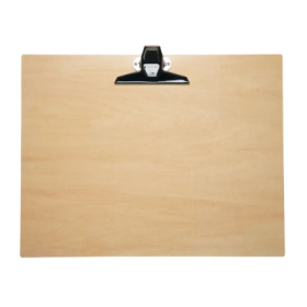 Clipboard simplu A3, din fibra lemnoasa MAULtilia, landscape - wood