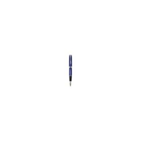 Stilou DIPLOMAT Excellence A2, cu penita M, aurita 14kt. - Sky Line Blue Chrome