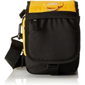 Borseta de umar CATERPILLAR Millennial Classic - Ronald, material 600D HD polyester - negru cu galbe