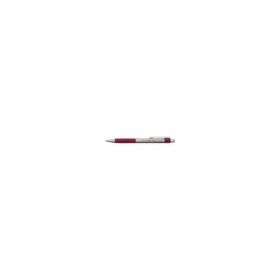Pix metalic PENAC Pepe, rubber grip, 0.7mm, accesorii bordeaux - scriere albastra