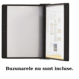 Display perete (suport pentru 20 buzunare A4), PROBECO-EasyMount - antracit