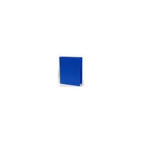 Caiet mecanic 2 inele - D25mm, coperti carton plastifiat PVC, A5, AURORA - albastru