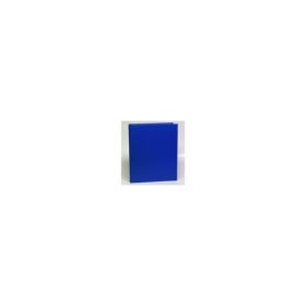 Caiet mecanic 2 inele - D25mm, coperti carton plastifiat PVC, A4, AURORA - albastru