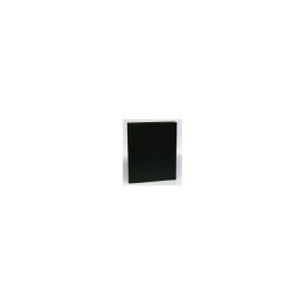 Caiet mecanic 2 inele - D25mm, coperti carton plastifiat PVC, A4, AURORA - negru