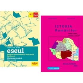 Pachet Bacalaureat Limba si literatura romana Eseul si Istoria romanilor - Liliana Paicu, Gheorghe Dondorici
