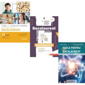 Pachet Bacalaureat 2026. Limba si literatura romana. 72 teste complete, Matematica M_Mate-Info si Fizica - Mimi Gramnea, Gheorghe Iurea, Eugen Stefan Lakatos