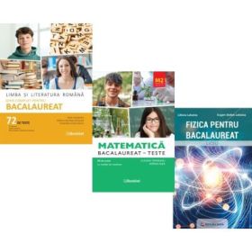 Pachet Bacalaureat 2026. Limba si literatura romana 72 teste complete, Teste Matematica M2 Profil Stiinte ale naturii si Fizica - Mimi Gramnea, Claudia Temneanu, Eugen Stefan Lakatos