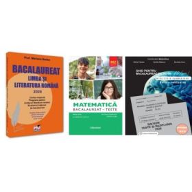 Pachet Bacalaureat 2026. Limba si literatura romana, Matematica M2 Profil Stiinte ale naturii si Biologie clasele 11-12 - Mariana Badea, Claudia Temneanu, Stelica Ene