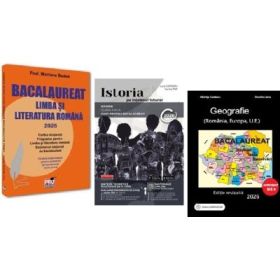 Pachet Bacalaureat 2026 Limba si literatura romana, Geografie si Istoria pe intelesul tuturor - Mariana Badea, Lucia Copoeru, Costescu