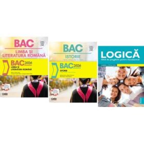 Pachet Bacalaureat Limba si literatura romana, Logica si Istorie - Monica Cristina Anisie, Marilena Bercea, Gabriel Stefan Ion
