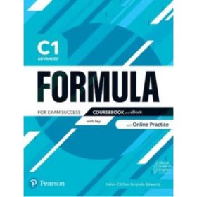 Formula C1 Advanced Coursebook with key &amp; eBook with Online Practice Access Code - Lindsay Warwick