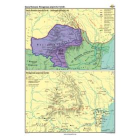 Dacia Romana. Etno-geneza poporului roman 120x160 cmCR-3207A