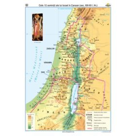 Cele 12 semintii ale lui Israel in Canaan (secolele 13-12 i Hr.) 120x160 cm CR-3240A