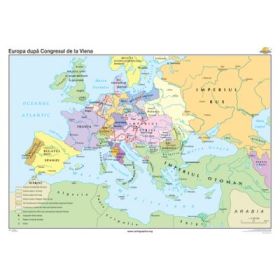 Europa dupa Congresul de la Viena 140x100 cm CR-3216B