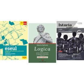 Pachet Bacalaureat Limba si literatura romana Eseul, Logica si Istoria pe intelesul tuturor - Liliana Paicu, Lucia Copoeru, Valeriu Sofronie