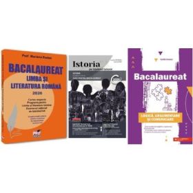 Pachet Bacalaureat Limba si literatura romana, Logica Argumentare si comunicare si Istoria pe intelesul tuturor - Mariana Badea, Lucia Copoeru, Cecilia Ionescu