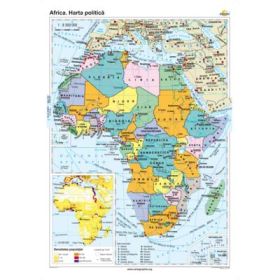 Africa. Harta politica 100x140 cm CR-3120B