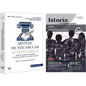 Pachet Sinteze de vocabular si teste-grila Limba romana si Istorie - Maria Copilau, Lucia Copoeru