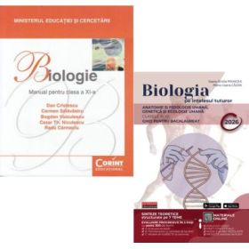 Pachet Biologie Manual clasa 11 si Biologia pe intelesul tuturor clasele 11-12 - Dan Cristescu, Maria Ioana Cazan