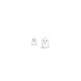 Figurina fantoma, 20-30cm, hartie, fagure, PartyTime Halloween, set 2 buc