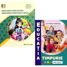 Pachet Educatia timpurie 5-6 ani nivel 2 - Alexandra Manea, Ecaterina Vrasmas