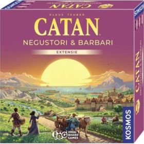 CATAN - Negustori &amp; Barbari - Extensie 3/4 jucatori - Editia 2025