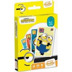 Set jocuri cu carti 4 in 1, Minioni