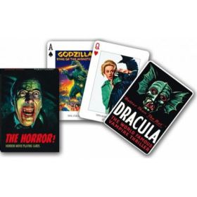 Carti de joc de colectie cu tema The horror movies posters