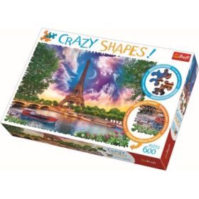 PUZZLE TREFL 600 CU PIESE CIUDATE - CER DE POVESTE LA PARIS