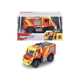 MAJORETTE MASINA METALICA DE POMPIERI MERCEDES UNIMOG U530 SCARA 1 LA 43