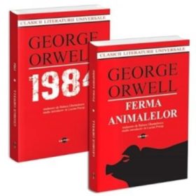 Pachet George Orwell (2 carti). 1. 1984. 2. Ferma animalelor - George Orwell